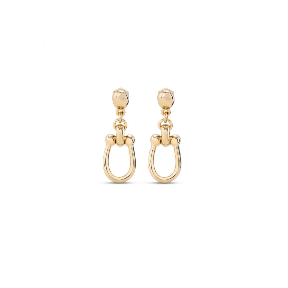 UNOde50 Gold Plated Seratonin Drop Earrings