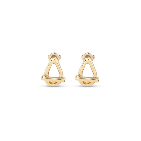 UNOde50 Gold Plated Teen Stud Earrings