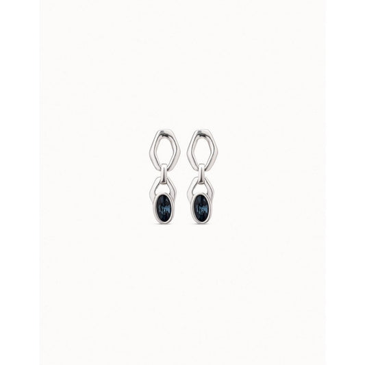 UNOde50 Kingdom Blue Crystal Drop Earrings