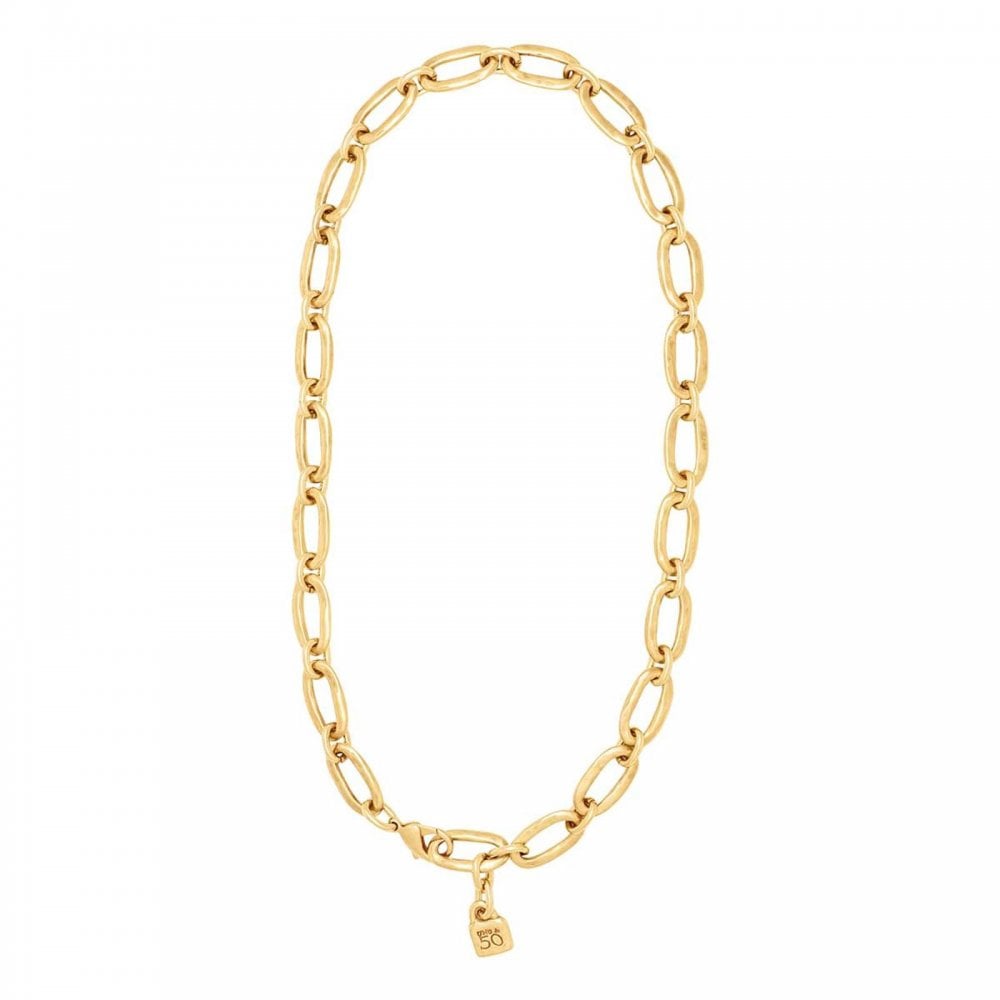 UNOde50 Link Gold Plated Necklace