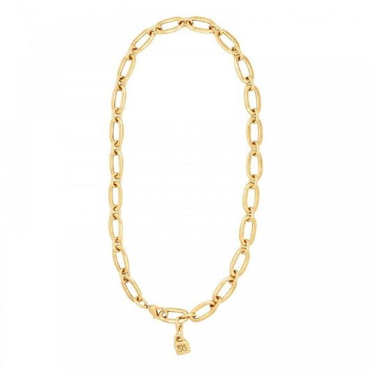 UNOde50 Link Gold Plated Necklace