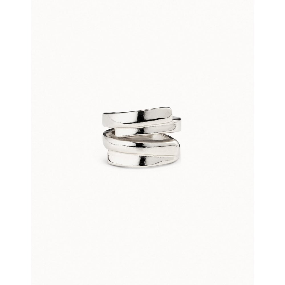 UNOde50 Maratua Island Silver Plated Ring Size 18