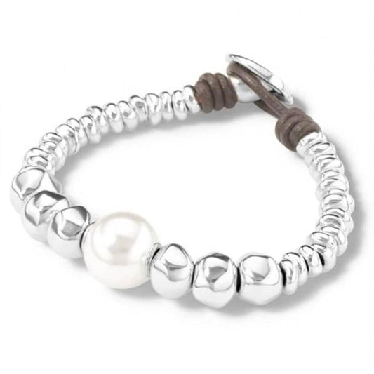 UNOde50 Moody Pearl Beaded Bracelet