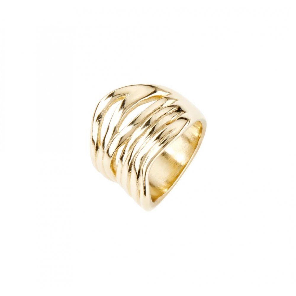 UNOde50 Nihiwatu Beach Gold Plated Ring