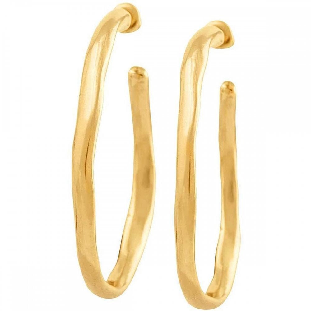 UNOde50 Ohmmm Gold Hoop Earrings