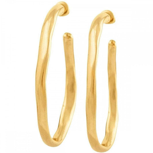 UNOde50 Ohmmm Gold Hoop Earrings