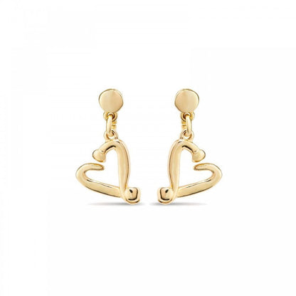 UNOde50 One Love Gold Plated Earrings