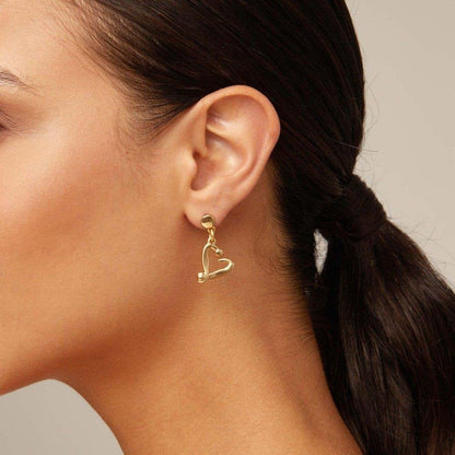 UNOde50 One Love Gold Plated Earrings