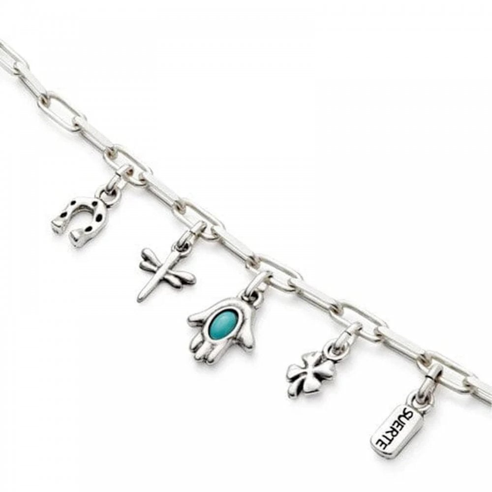 UNOde50 Ser Unico Bracelet with 5 Charms Medium