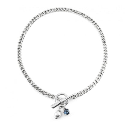 UNOde50 Two Expearltional Silver Necklace