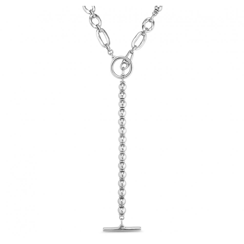 UNOde50 Yolo Long Silver Necklace
