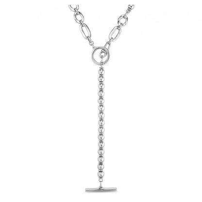 UNOde50 Yolo Long Silver Necklace